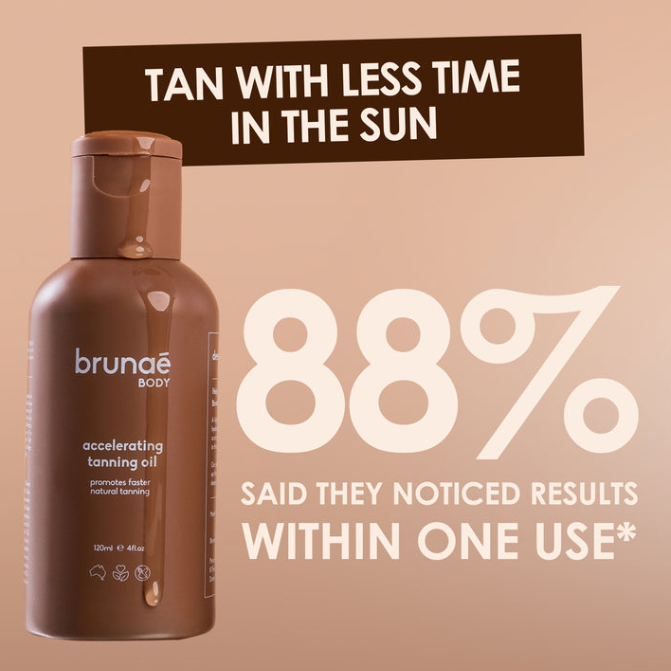 Accelerating Tanning Oil
